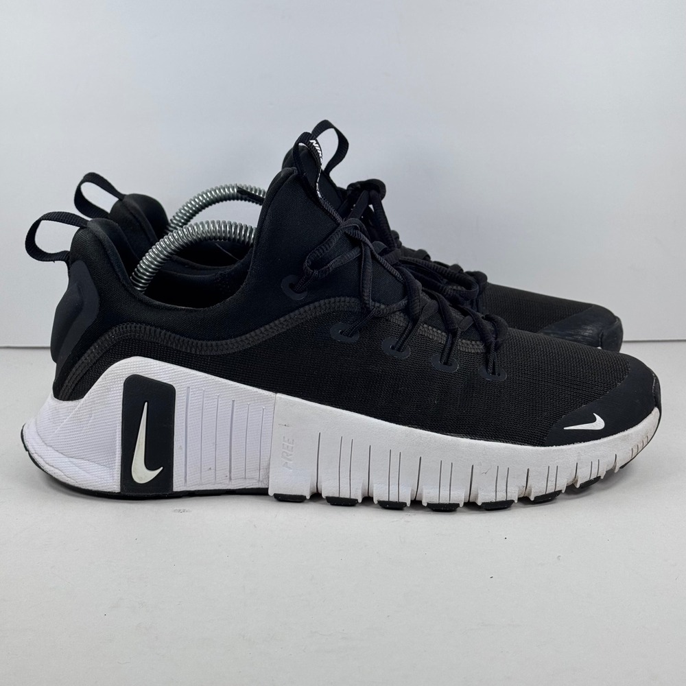 Nike Free Metcon 5 Mens Training Shoes Black White FJ7126-001 Size 10